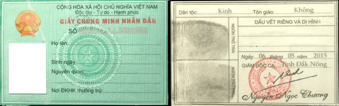 Làm cmnd giả